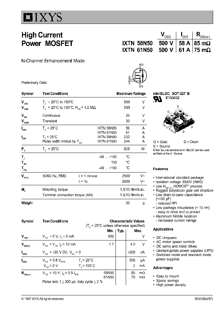 IXTN61N50_1258272.PDF Datasheet