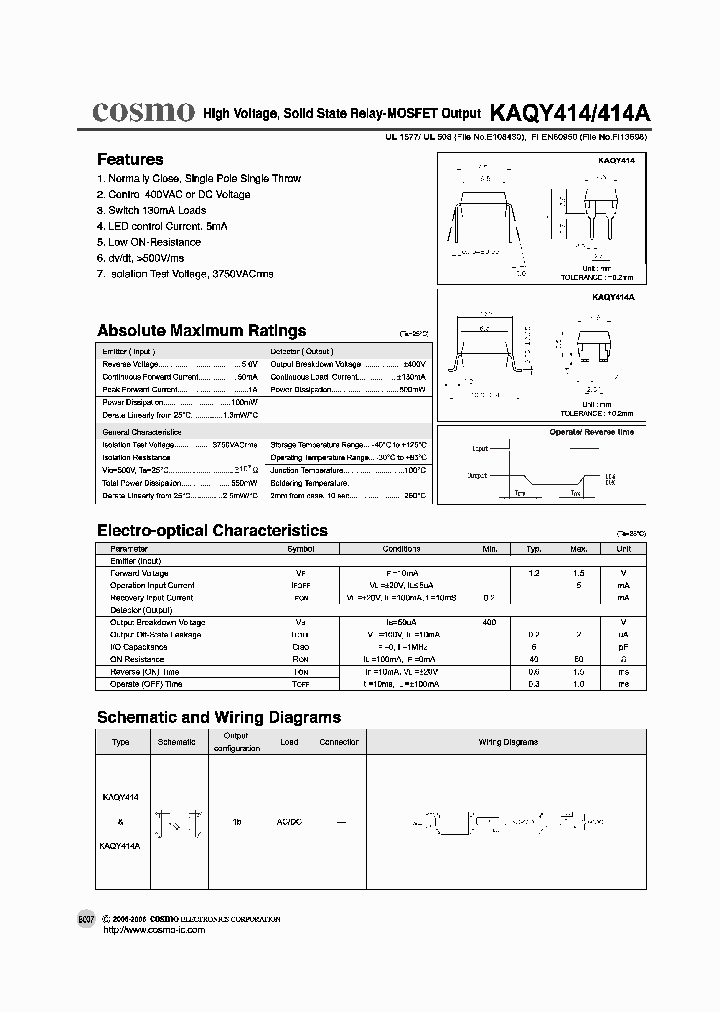 KAQY414_1259743.PDF Datasheet