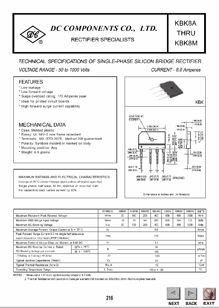 KBK8B_1027162.PDF Datasheet