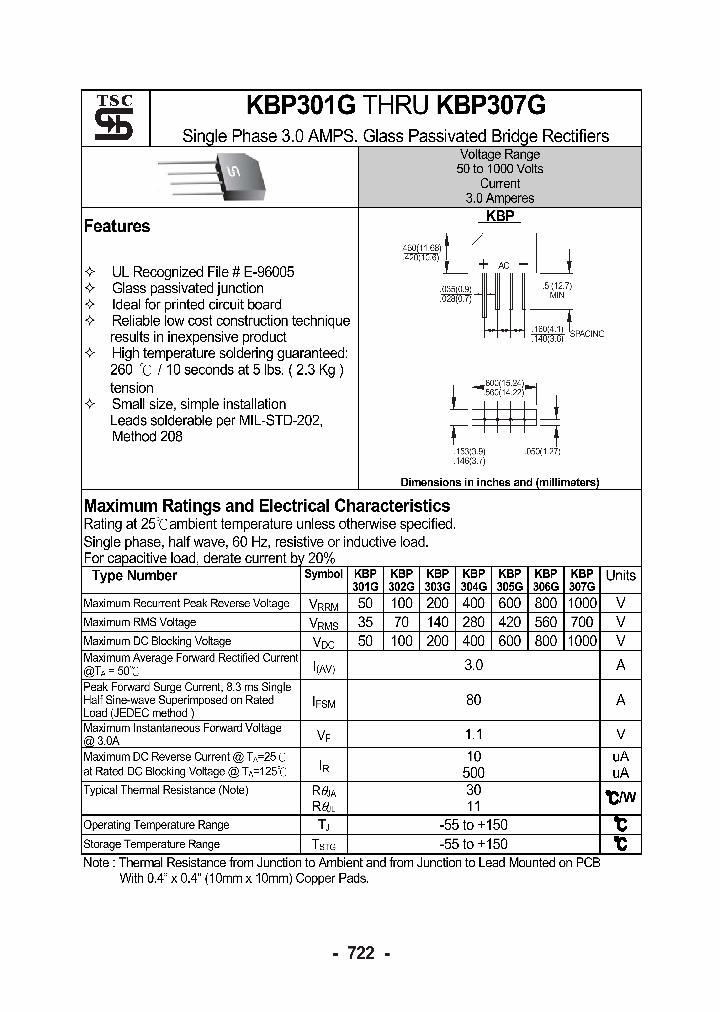KBP301G_1182462.PDF Datasheet