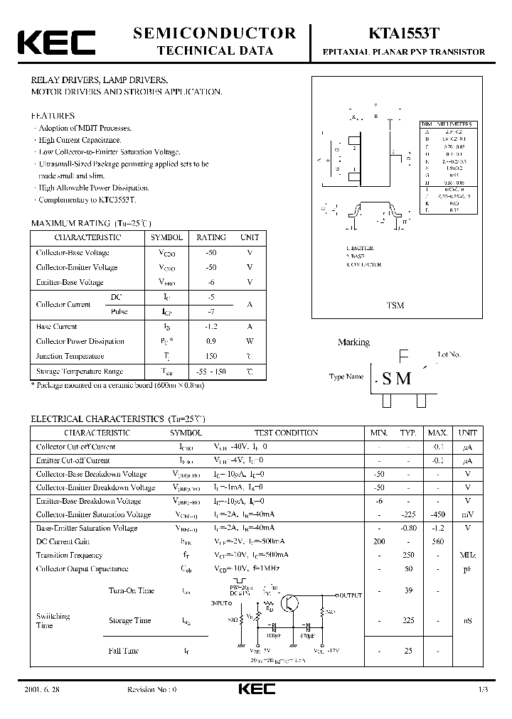 KTA1553T_1261592.PDF Datasheet