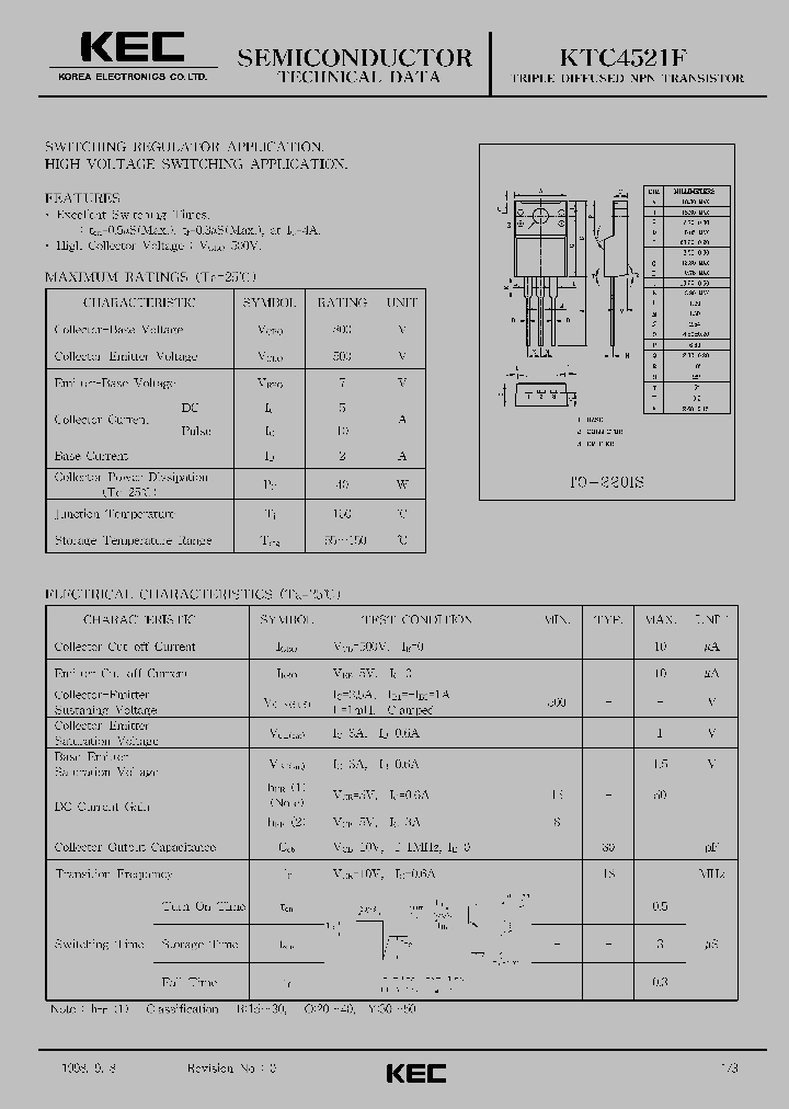 KTC4521F_1261734.PDF Datasheet