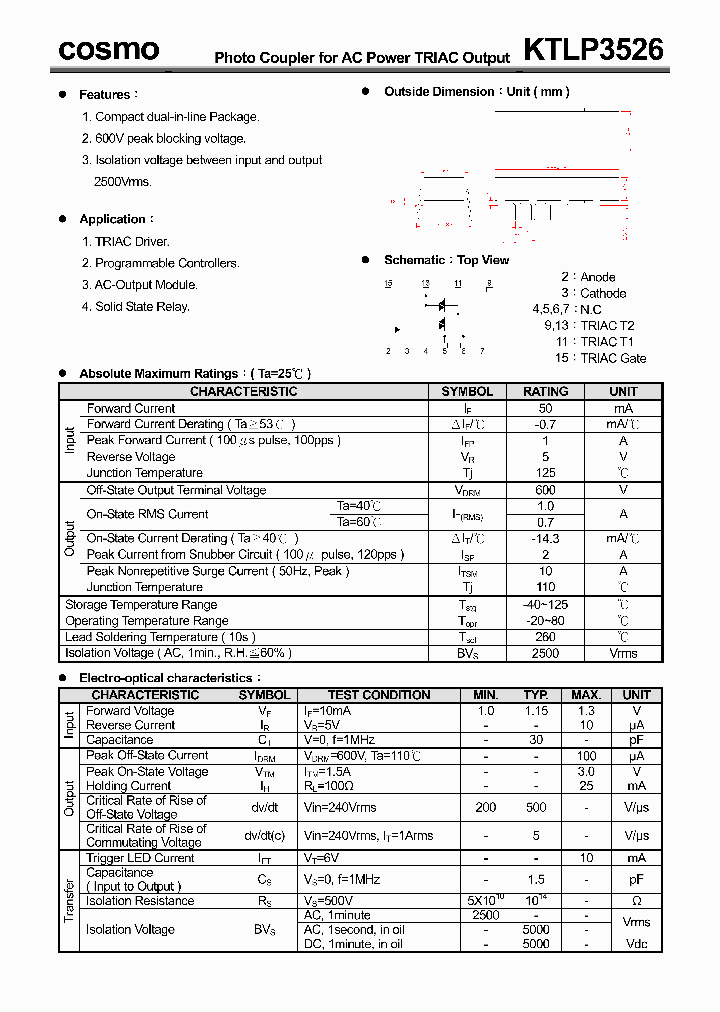 KTLP3526_1053020.PDF Datasheet
