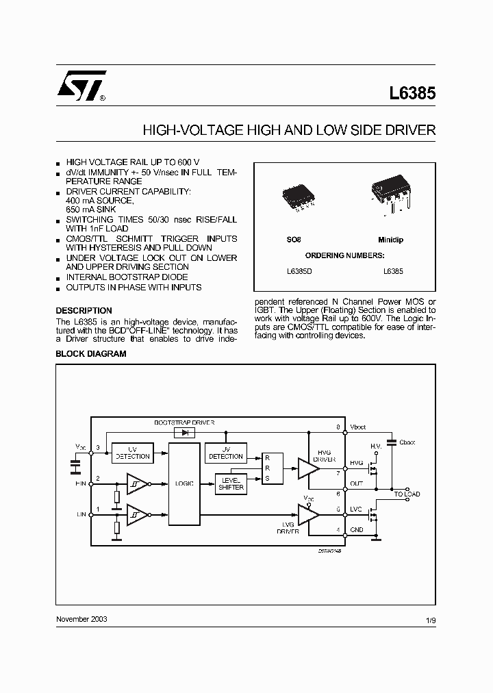 L6385_785855.PDF Datasheet