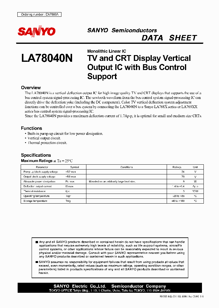 LA78040N_1262987.PDF Datasheet
