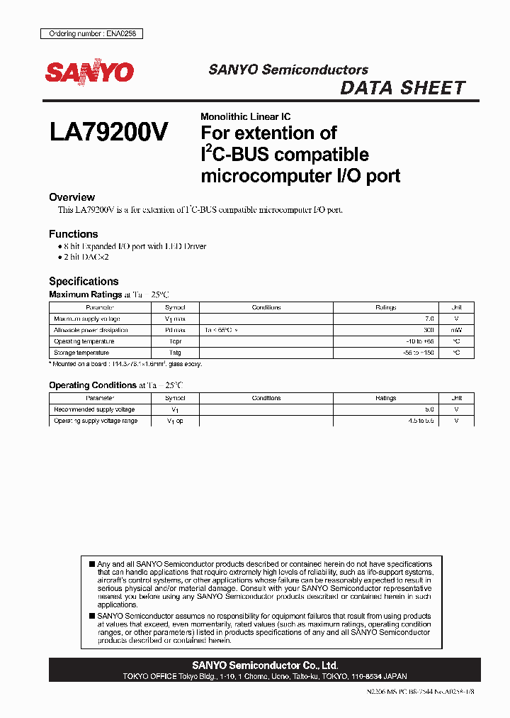 LA79200V_1062753.PDF Datasheet
