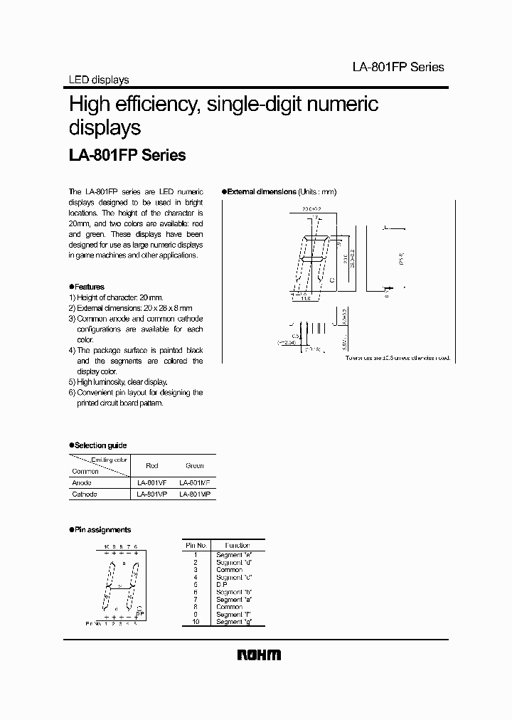 LA-801FP_1263018.PDF Datasheet