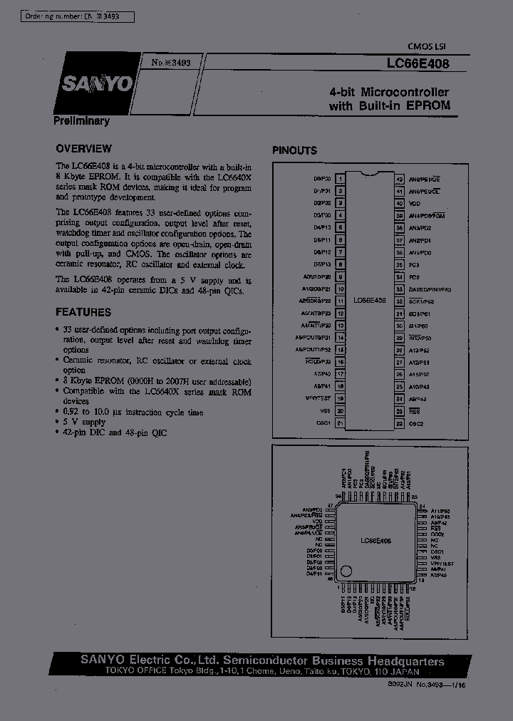 LC66E408_1263598.PDF Datasheet