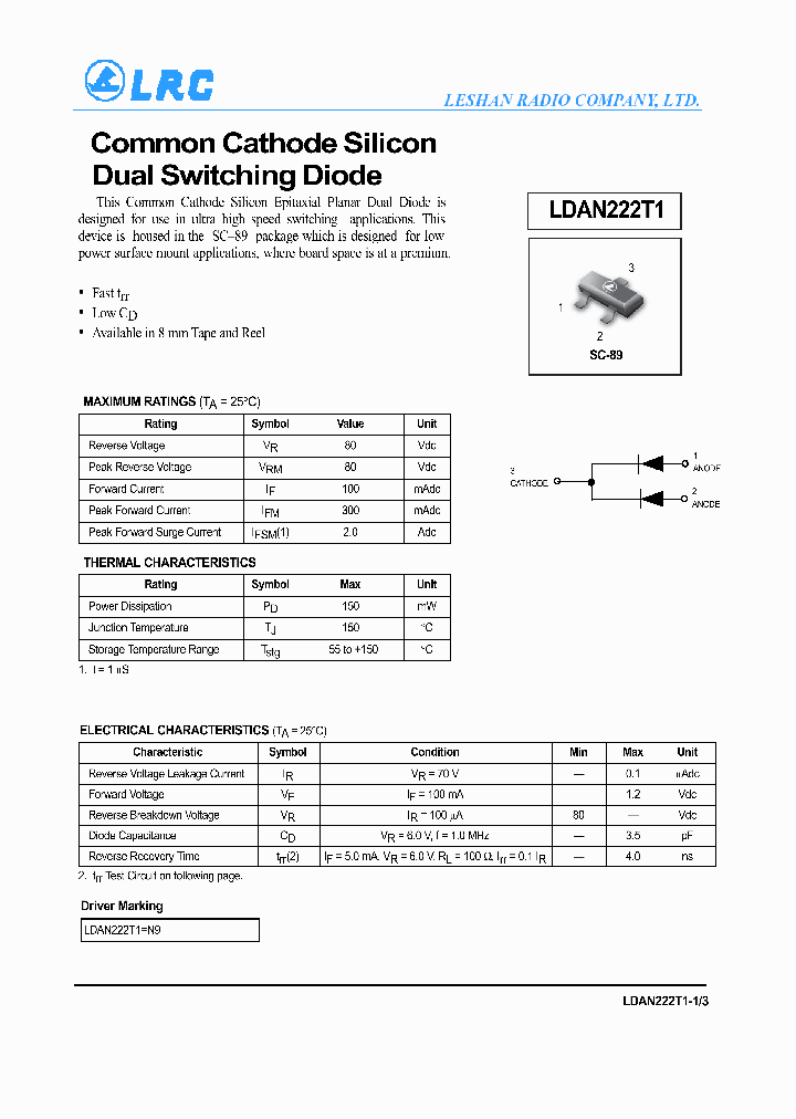 LDAN222T1_1264224.PDF Datasheet