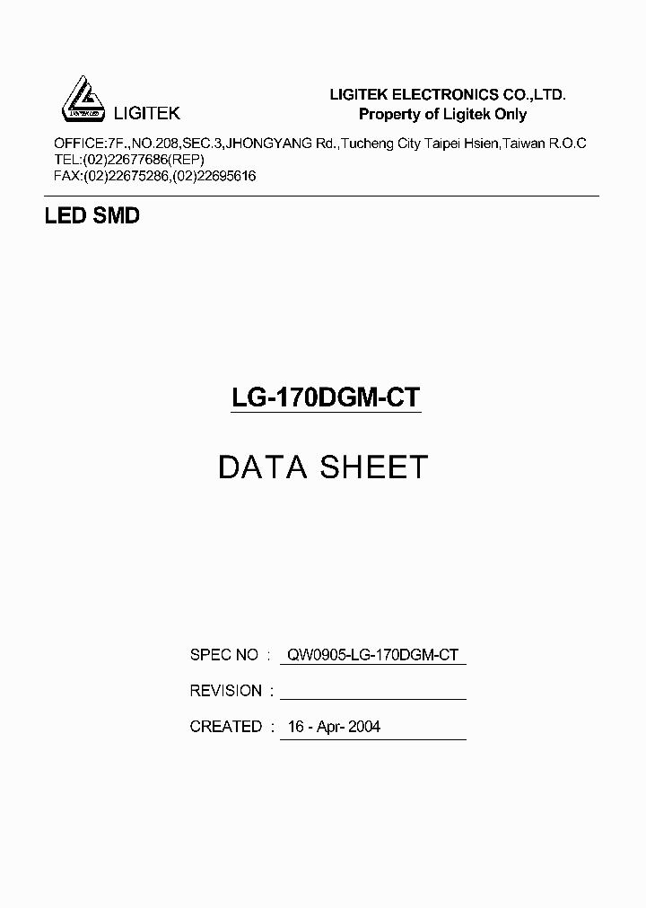LG-170DGM-CT_1264460.PDF Datasheet