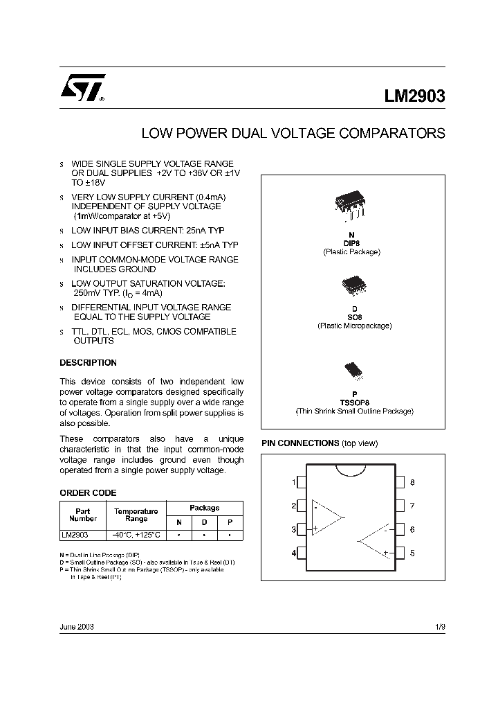 LM2903PT_1265257.PDF Datasheet