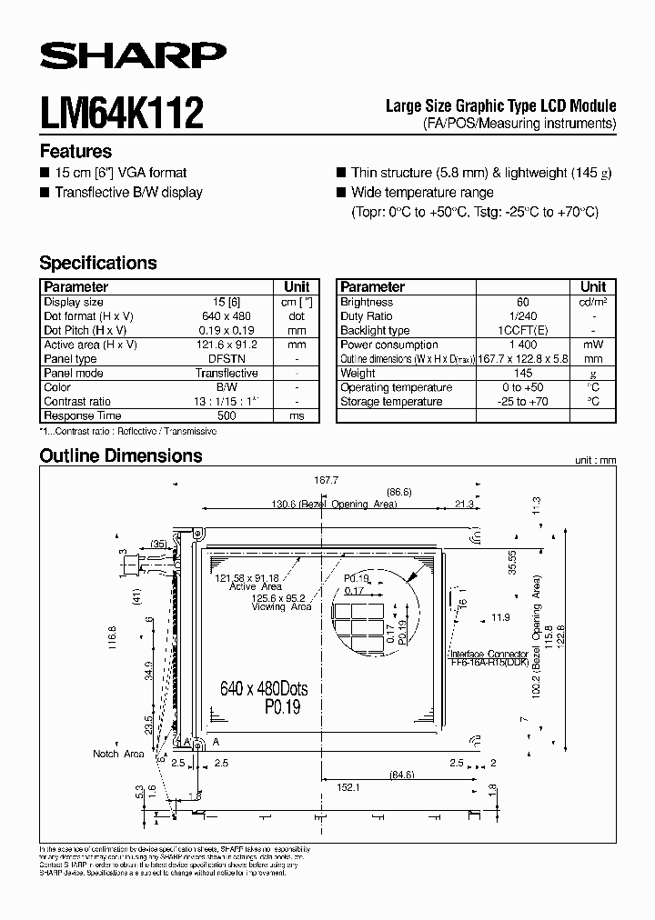 LM64K112_1265905.PDF Datasheet