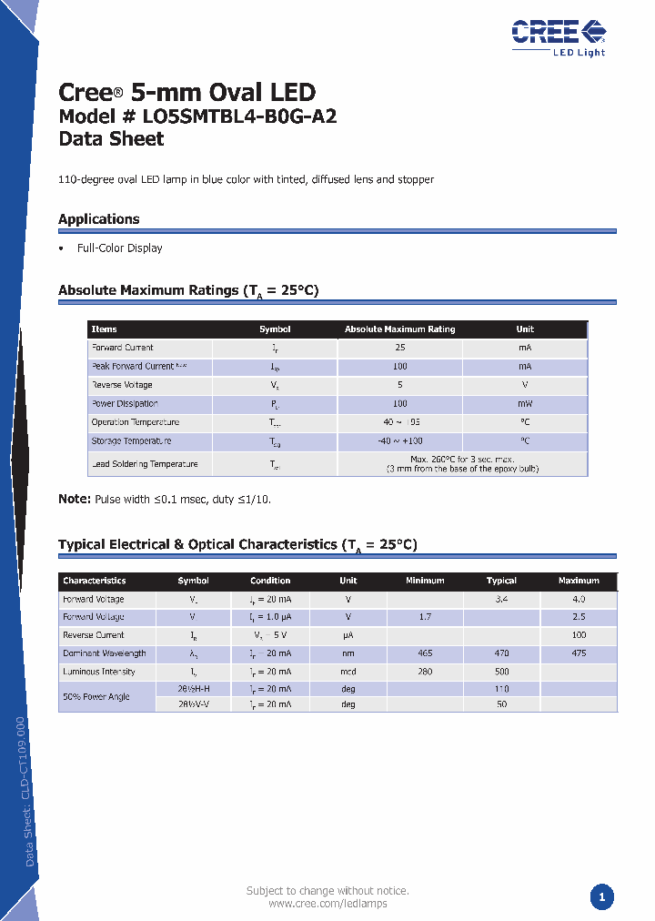 LO5SMTBL4-B0G-A2_1266698.PDF Datasheet