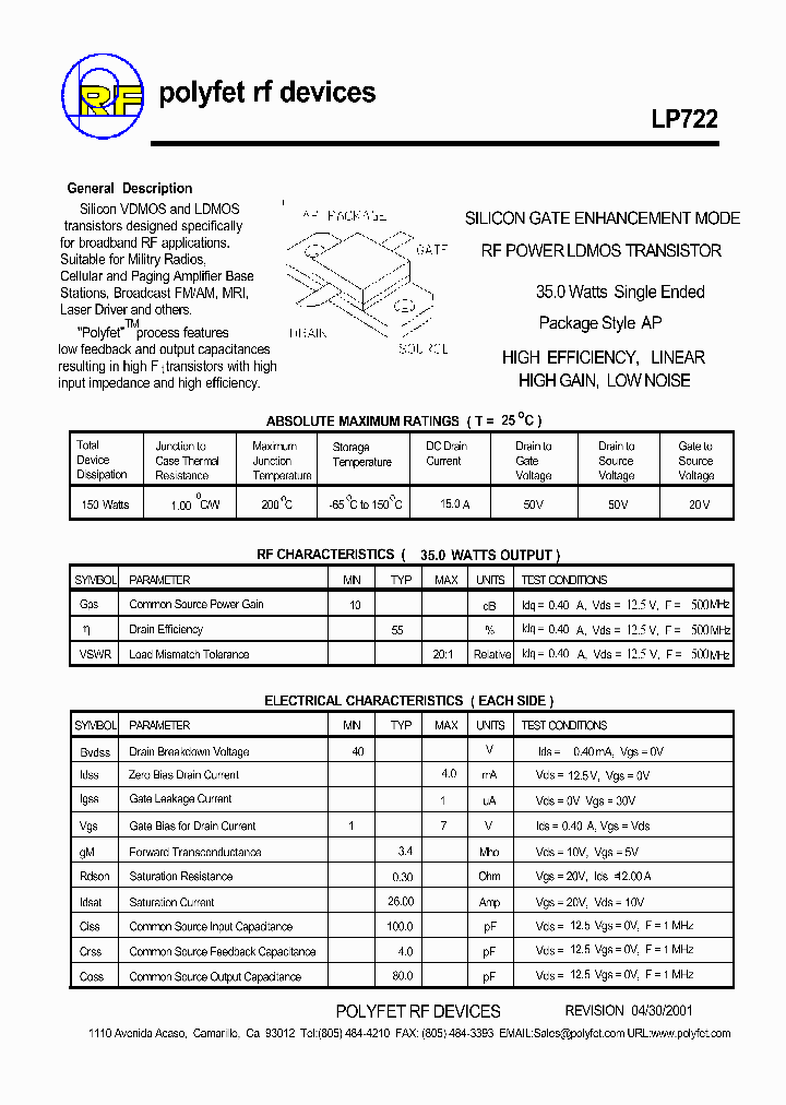 LP722_1266976.PDF Datasheet