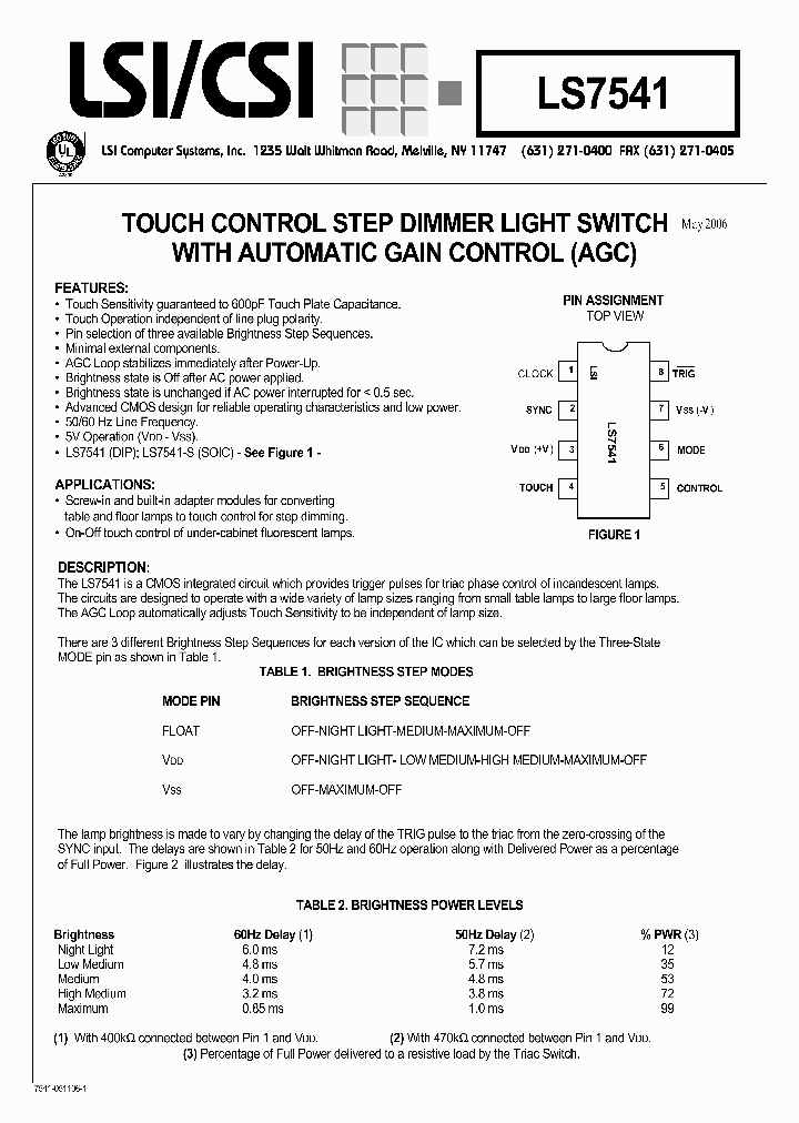 LS7541_1267276.PDF Datasheet