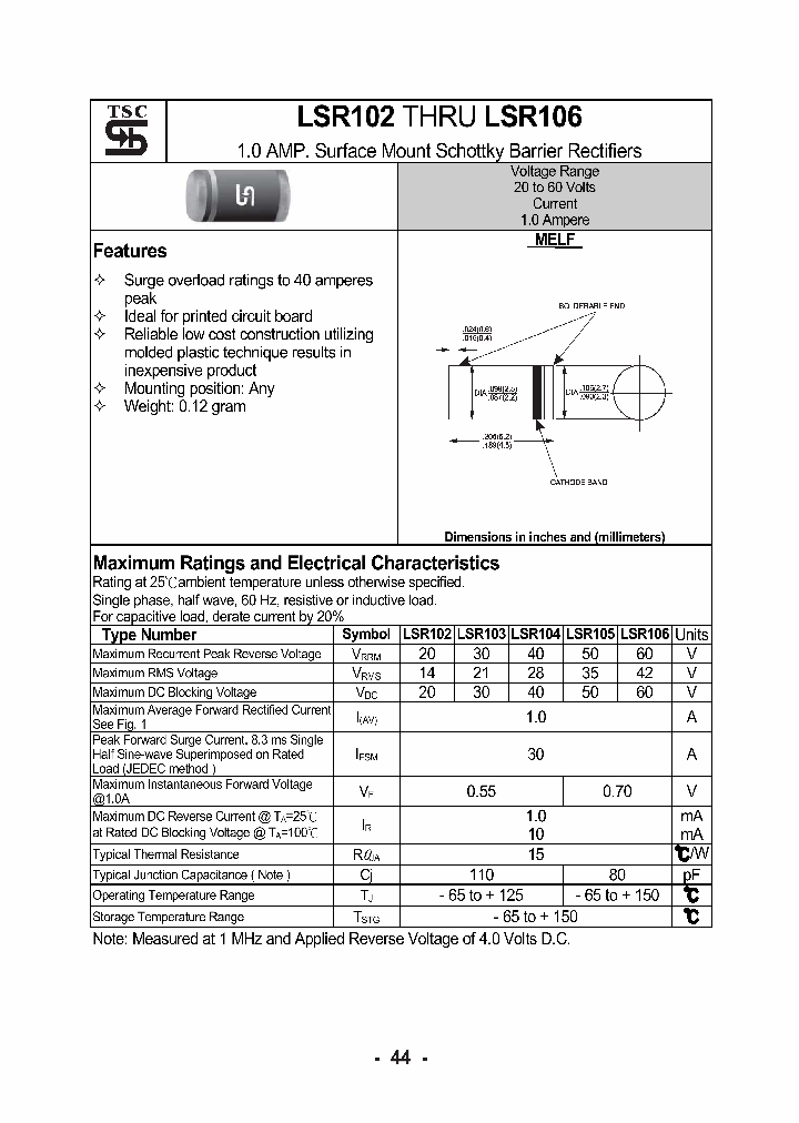 LSR106_1267327.PDF Datasheet