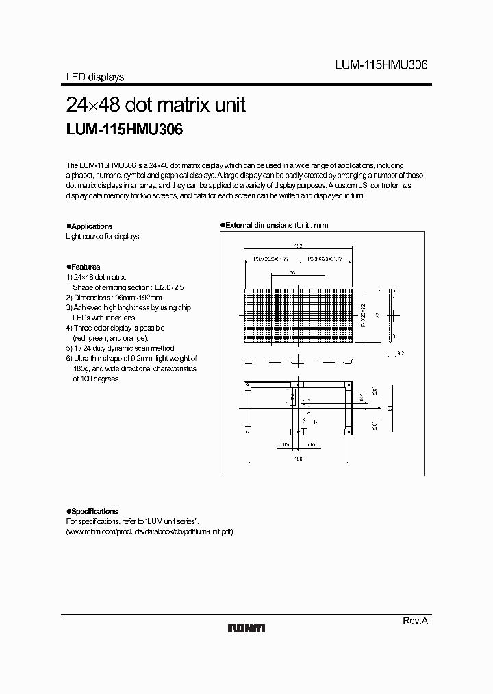LUM-115HMU306_1268468.PDF Datasheet