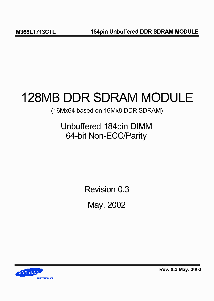 M368L1713CTL-LB3_1269374.PDF Datasheet