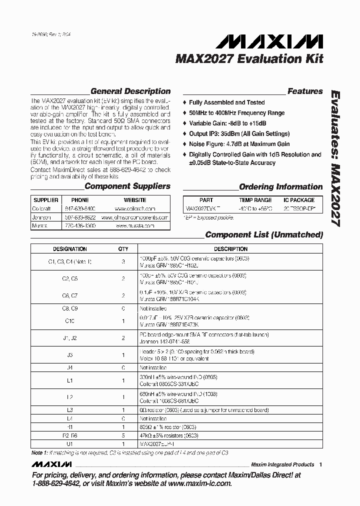 MAX20271_1272700.PDF Datasheet