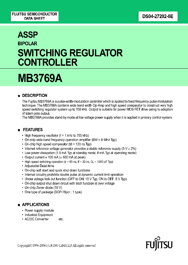 MB3769APF_1074561.PDF Datasheet