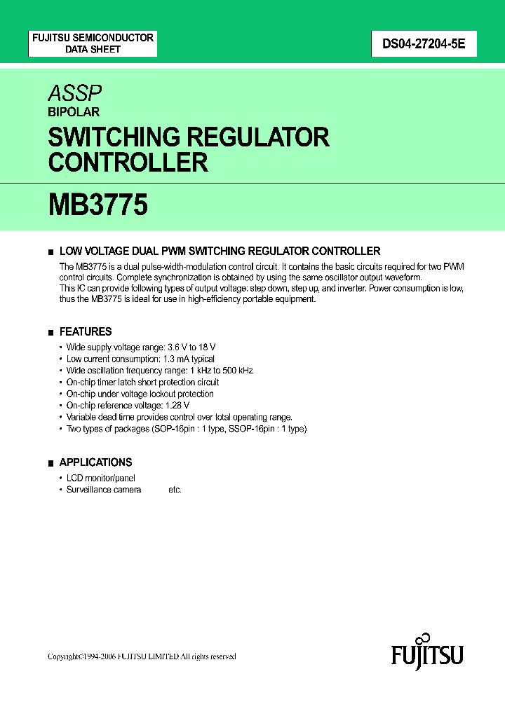 MB3775PFV_1030086.PDF Datasheet