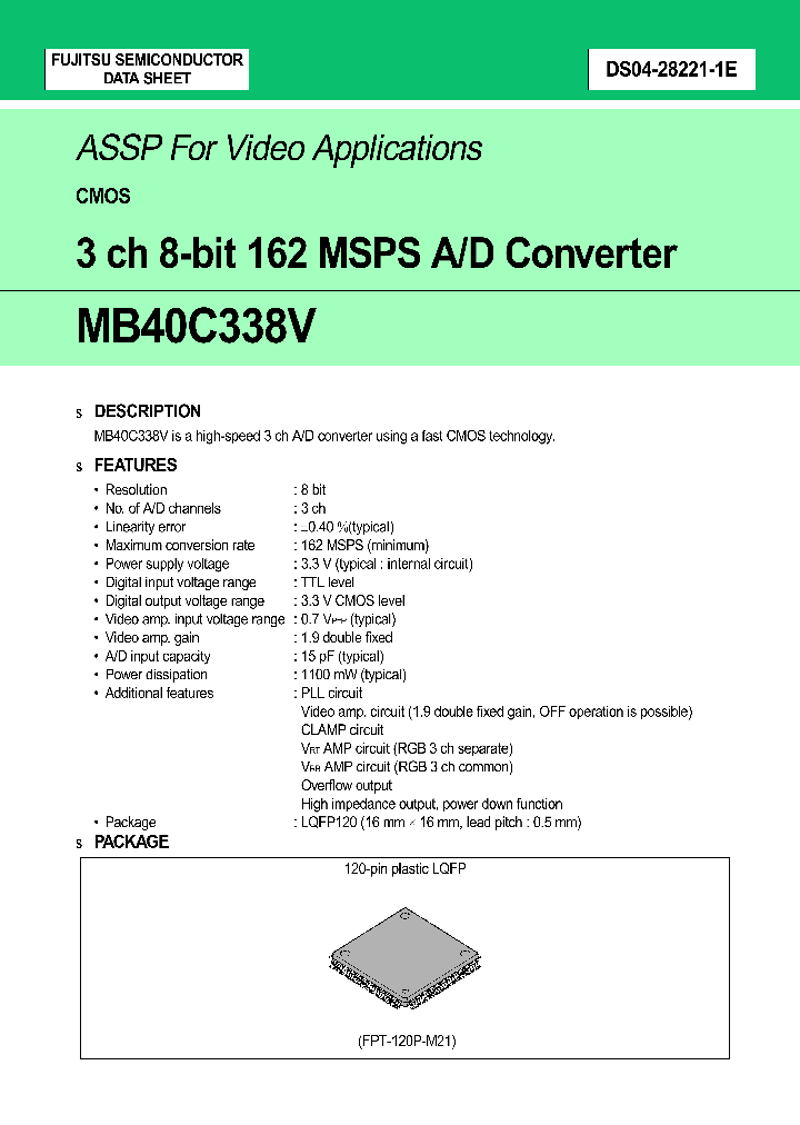 MB40C338VPFV_1274543.PDF Datasheet