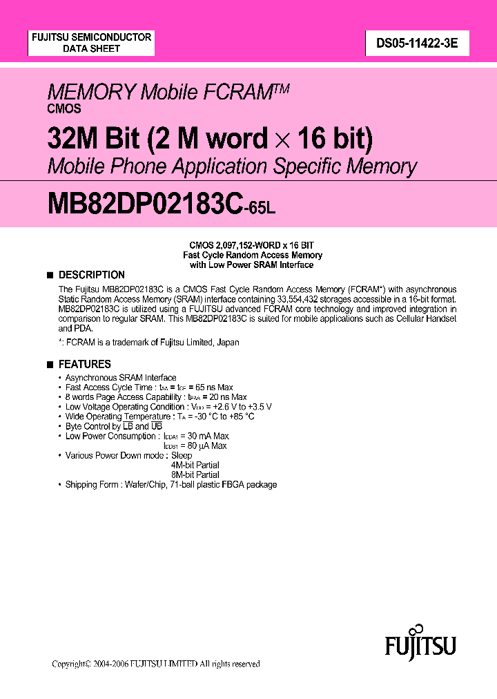 MB82DP02183C-65LWT_1274579.PDF Datasheet