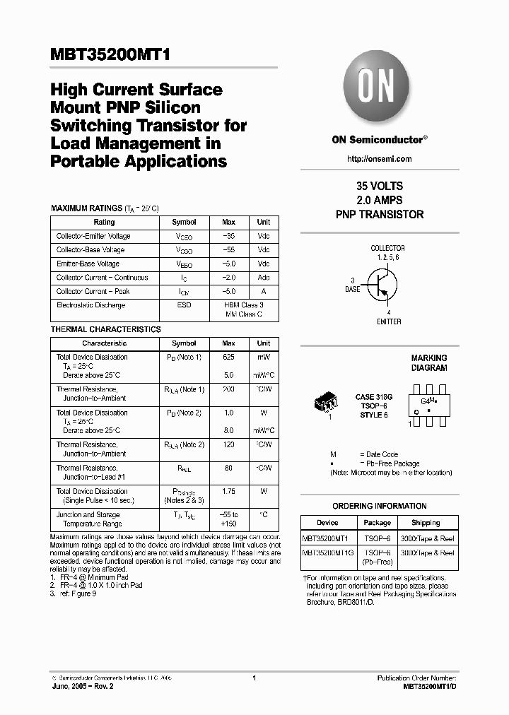 MBT35200MT105_741895.PDF Datasheet