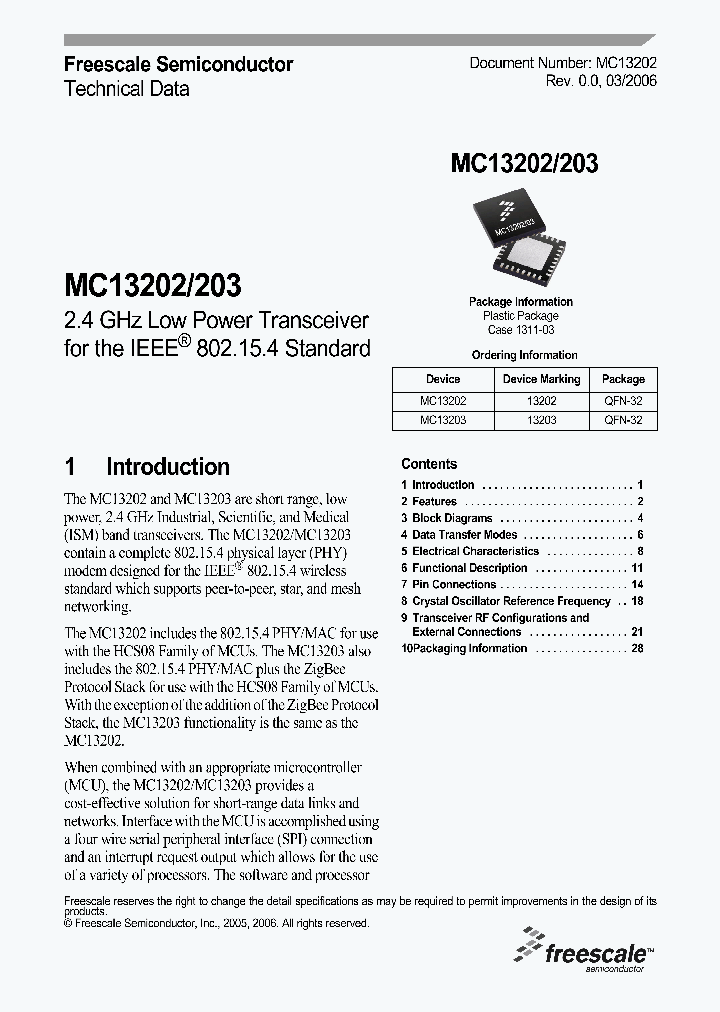 MC13203_1275906.PDF Datasheet