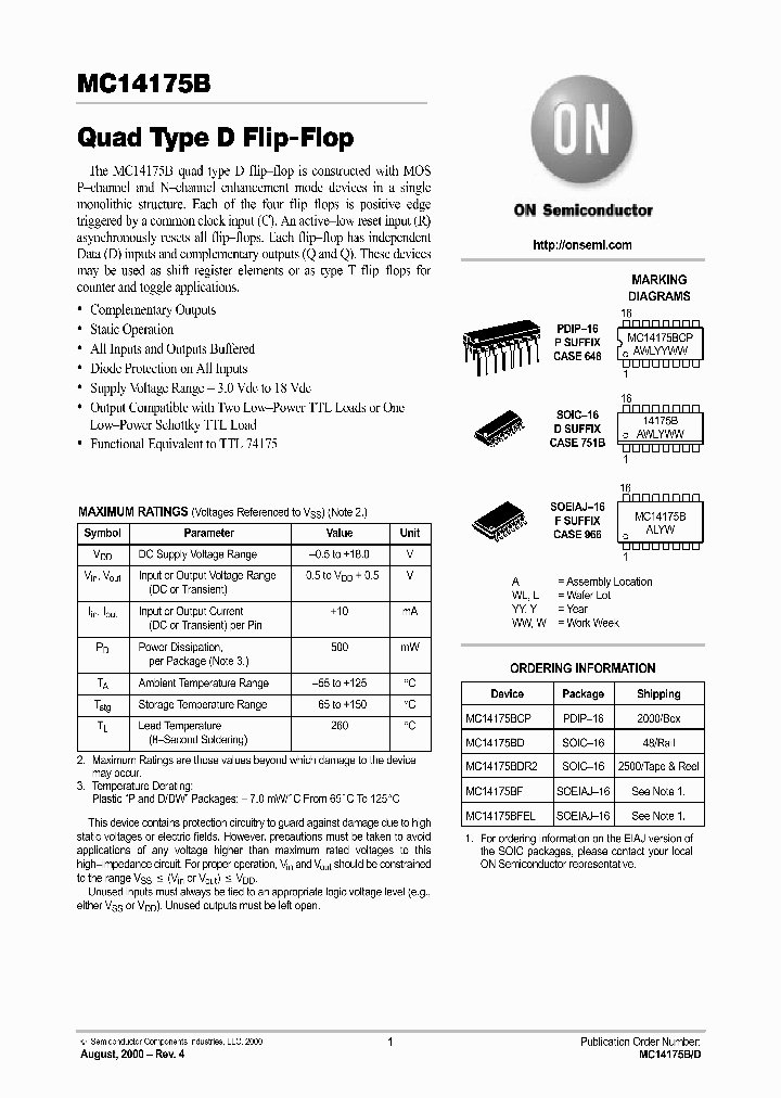 MC14175BFEL_1276002.PDF Datasheet