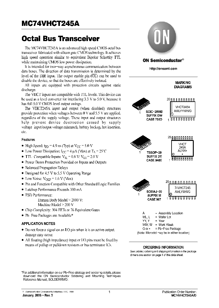 MC74VHCT245A06_751236.PDF Datasheet