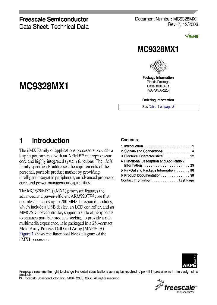 MC9328MX106_1277566.PDF Datasheet