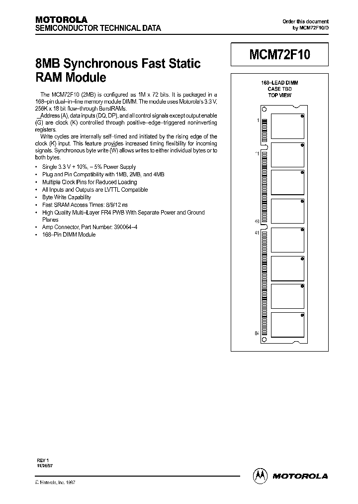 MCM72F10DG9_1277889.PDF Datasheet