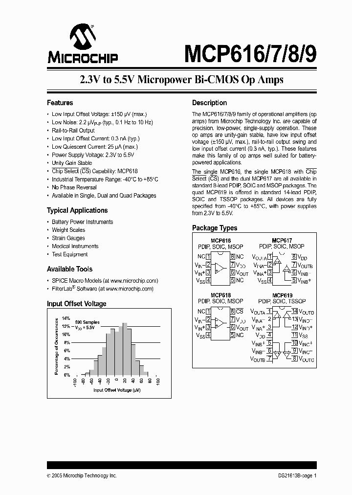 MCP619_1277989.PDF Datasheet