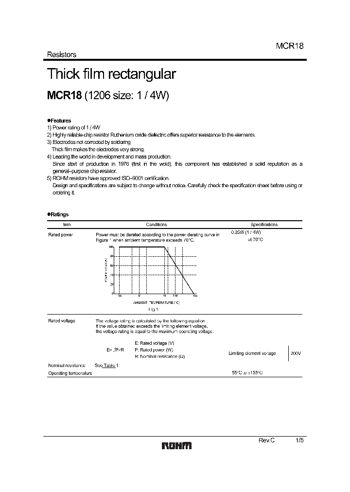 MCR181_1278042.PDF Datasheet