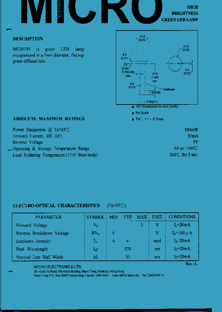 MGB53D_1278609.PDF Datasheet