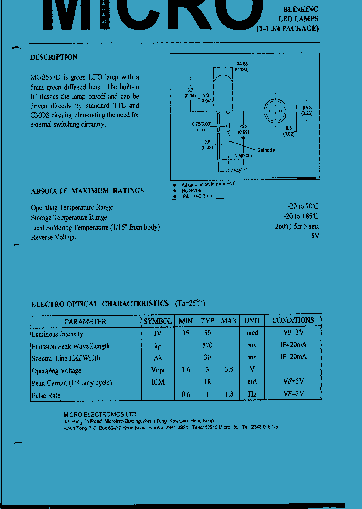 MGB557D_1278610.PDF Datasheet