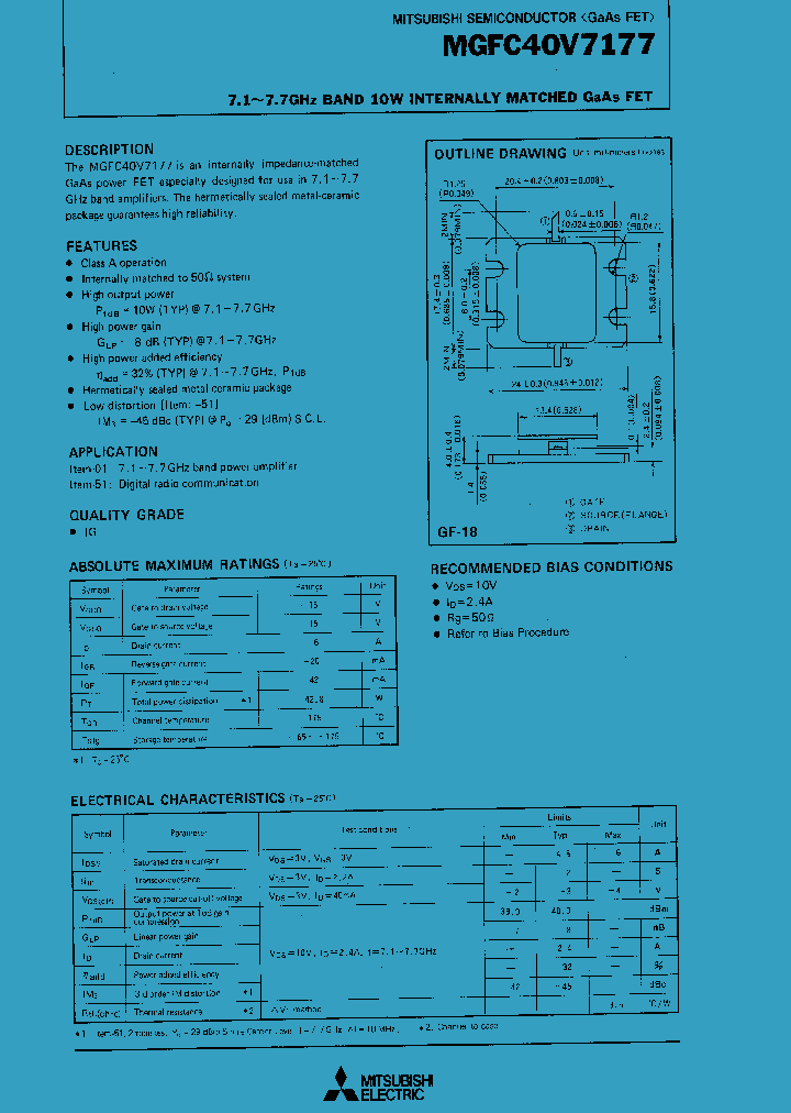 MGFC40V7177_1278723.PDF Datasheet