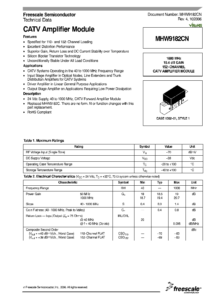 MHW9182CN_1279195.PDF Datasheet