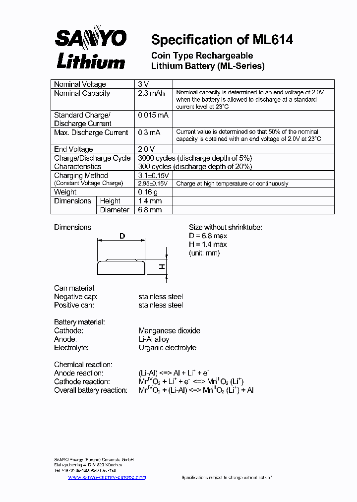ML614_1280396.PDF Datasheet Download --- IC-ON-LINE