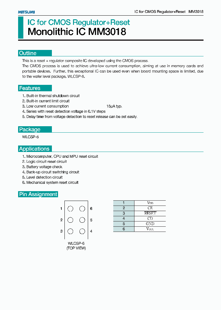 MM3018_1115521.PDF Datasheet