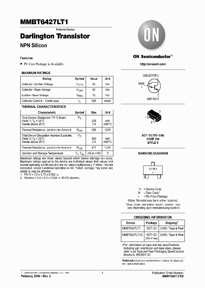 MMBT6427LT1G_1169636.PDF Datasheet