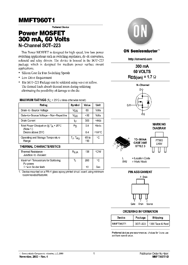 MMFT960T1_1281690.PDF Datasheet