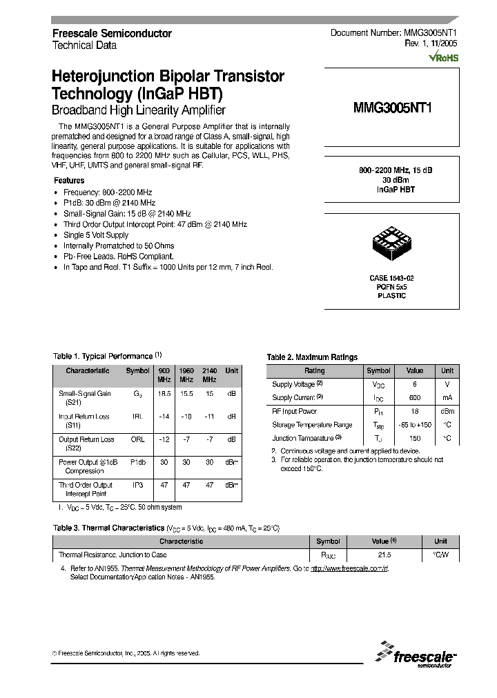 MMG3005NT1_1281702.PDF Datasheet