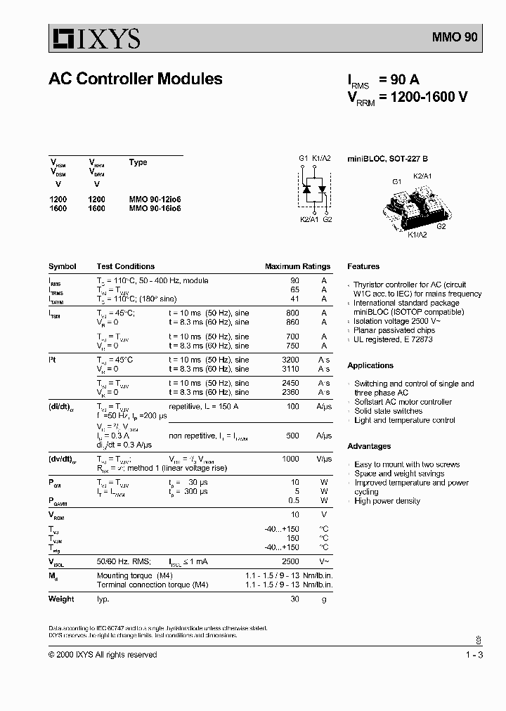 MMO90_1281729.PDF Datasheet