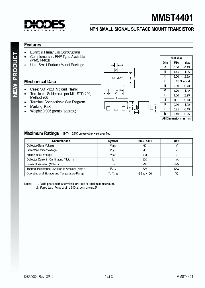 MMST4401_1281780.PDF Datasheet