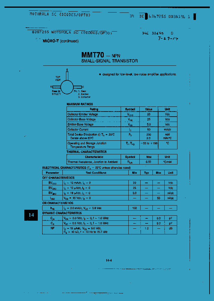 MMT70_1281871.PDF Datasheet