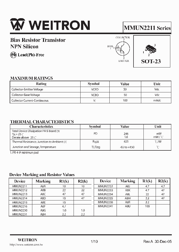 MMUN2235_1145238.PDF Datasheet