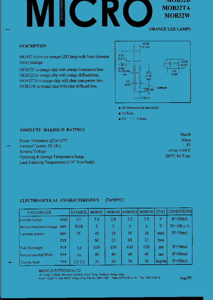 MOB32W_1282104.PDF Datasheet