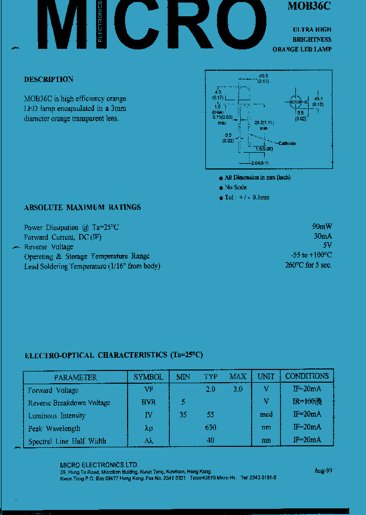 MOB36C_1282105.PDF Datasheet